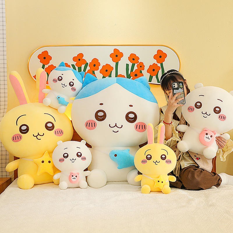 2024 New Design Chiikawa Cute Plush Toy Wholesale Rabbit Stuffed Plush Doll