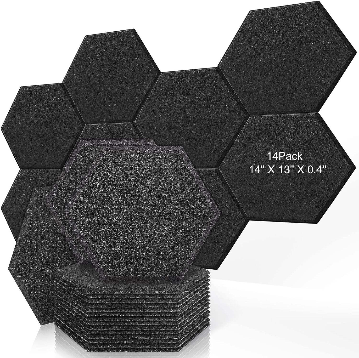 Eco-Friendly Hexagonal Polyester Fiber Acoustic Panels Sound-Absorbing and Soundproofing Solutions